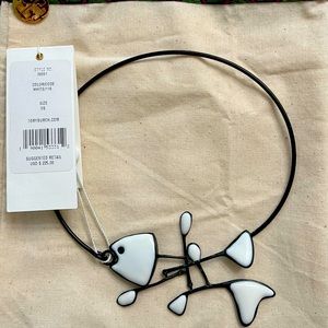 Tory Burch fish necklace. New with tags.